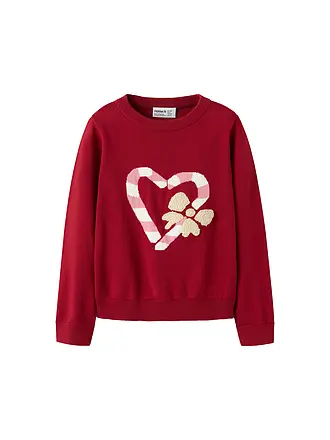 NAME IT | Mädchen Pullover NMFREAMO | rot